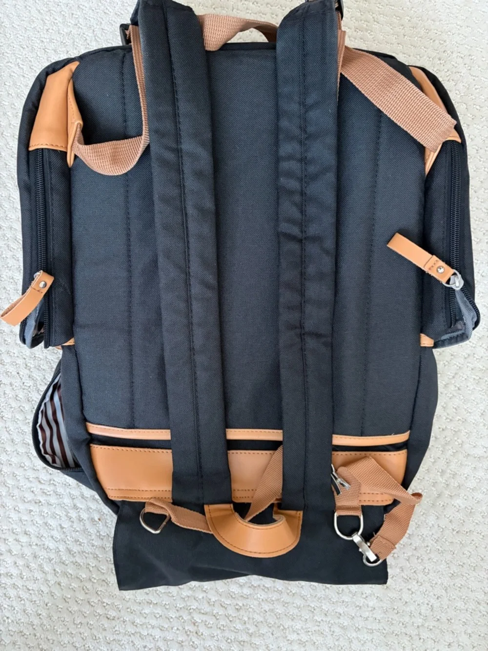 Parker Baby Co. Large Diaper Backpack Birch Bag